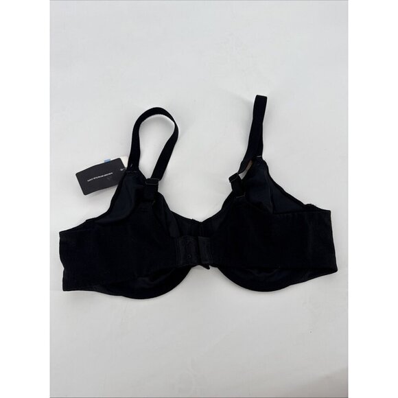 New Wacoal Black Inside Job Unlined Underwire Bra Black 36C Underwire NWT - Picture 4 of 6